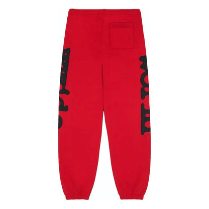 Sp5der Beluga Sweatpants Red