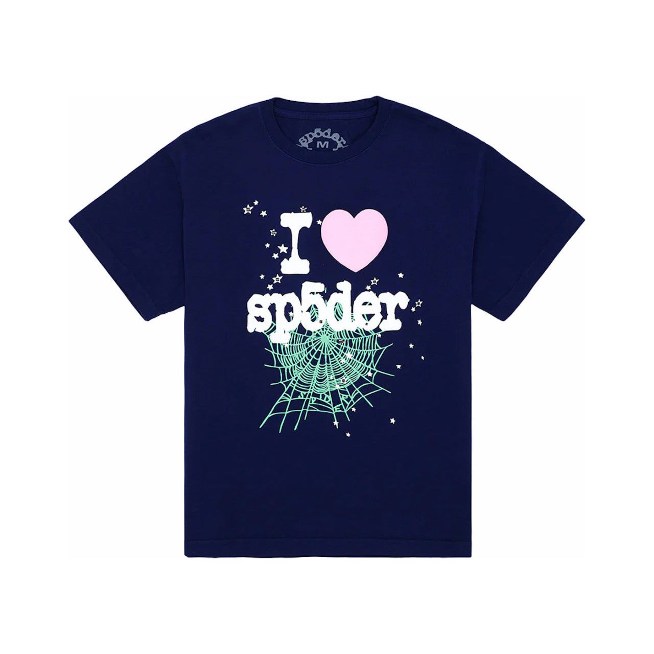 Sp5der I Heart SP5DER Tee Navy