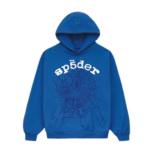 Sp5der Legacy Hoodie Blue