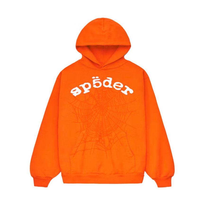 Sp5der Legacy Hoodie Orange