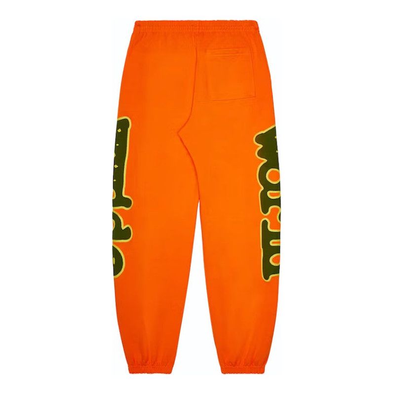 Sp5der World Beluga Sweatpants Orange