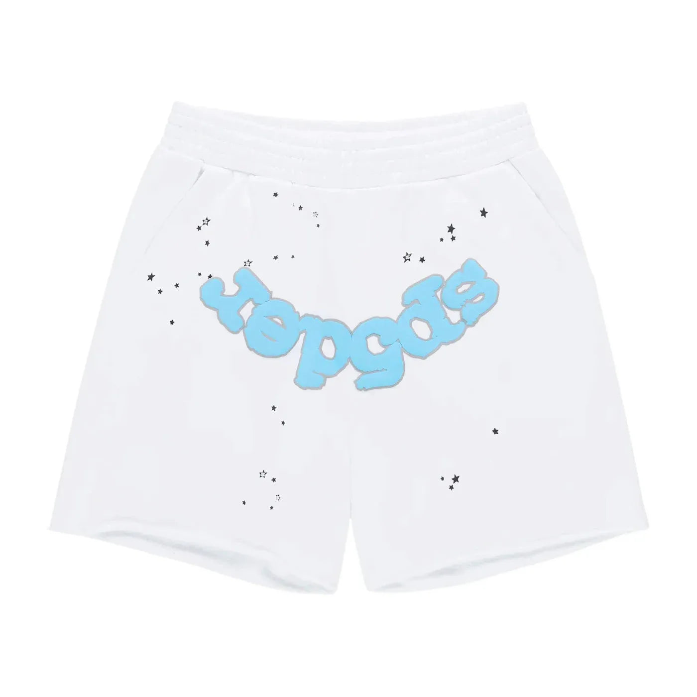 Sp5der OG Logo Sweatshort White