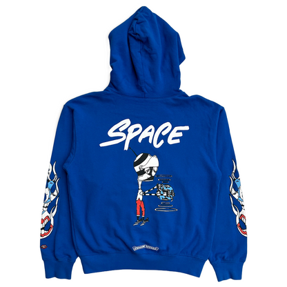 Chrome Hearts Matty Boy Space Hoodie Blue