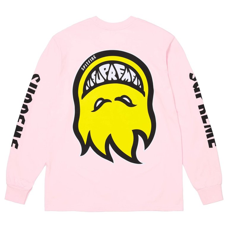 Supreme®/Spitfire® L/S Tee Pink