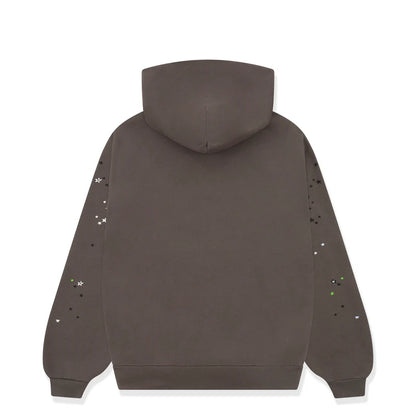 Sp5der Punk V2 Hoodie Slate Grey