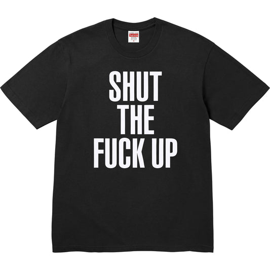 Supreme Number (N)ine Shut Up Tee Black