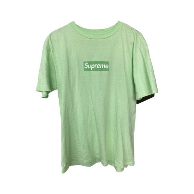 Supreme Box Logo Tee Pale Lime