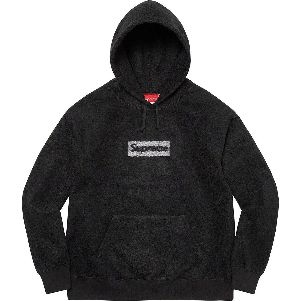 Supreme Inside Out Box Logo Hooded Sweatshirt Black