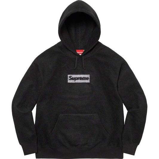 Supreme Inside Out Box Logo Hooded Sweatshirt Black