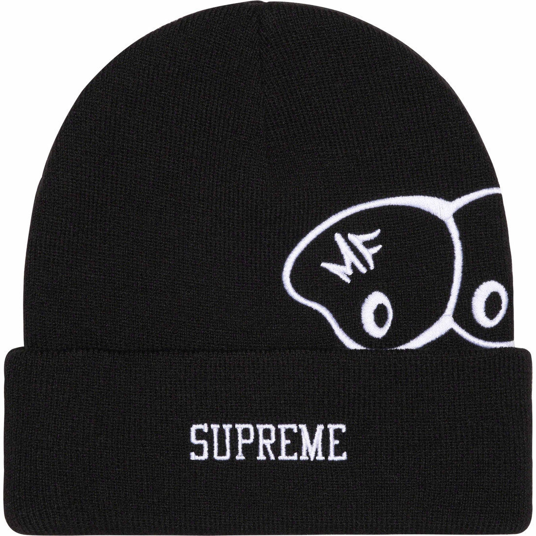 Supreme MF DOOM Beanie Black