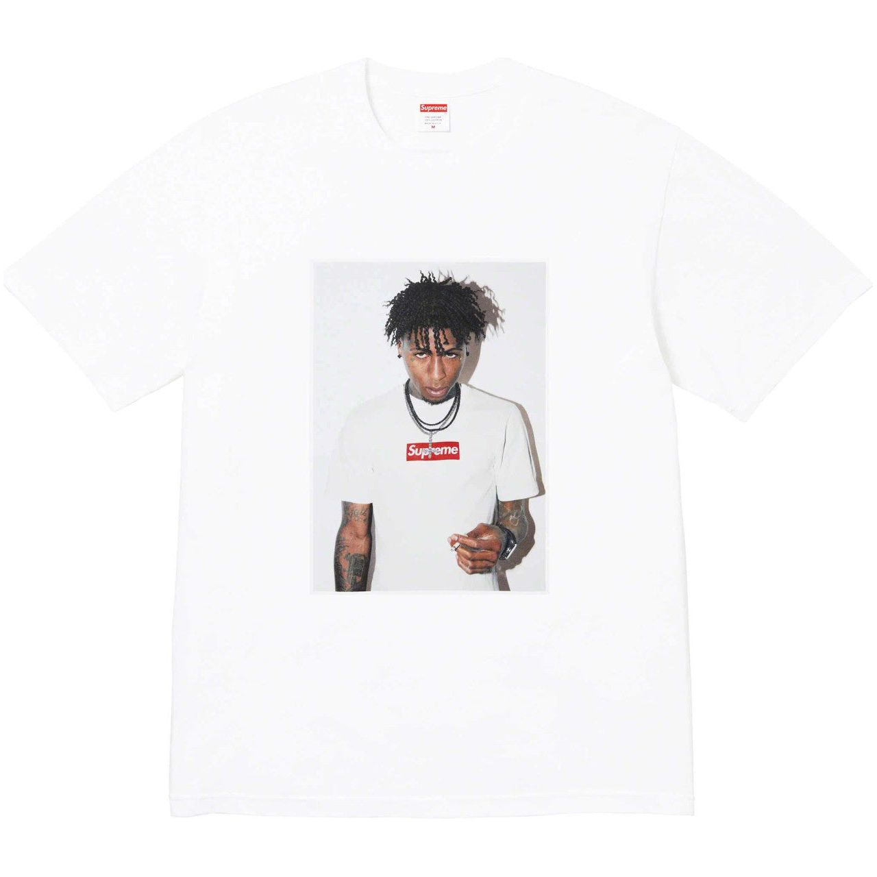 Supreme NBA Youngboy Tee White