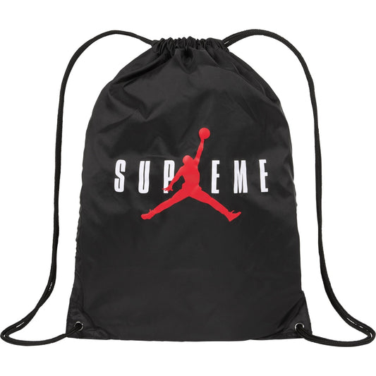 Supreme®/Jordan® Drawstring Bag Black