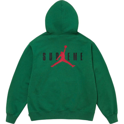 Supreme®/Jordan® Hooded Sweatshirt Green