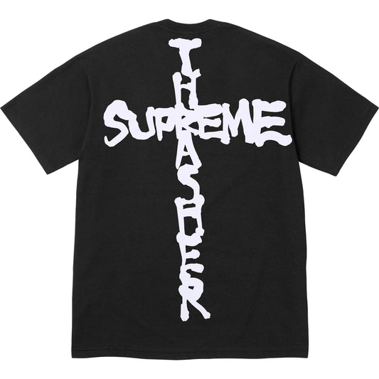 Supreme Thrasher Cross Tee Black