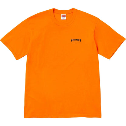 Supreme Thrasher Cross Tee Orange