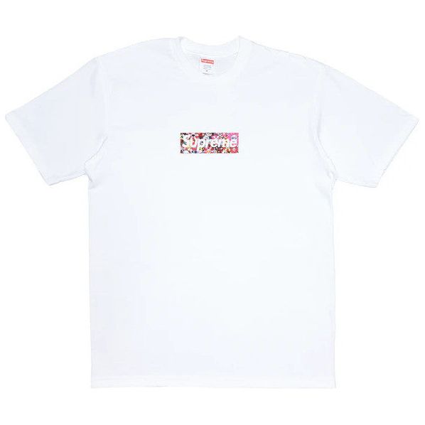 Supreme x Takashi Murakami COVID-19 Relief Box Logo Tee