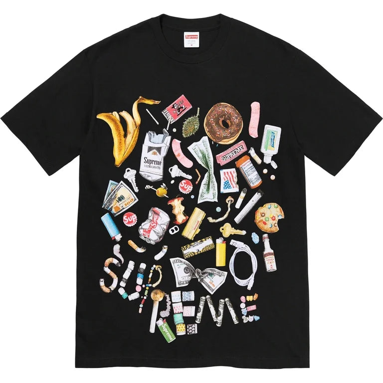 Supreme Trash Tee Black