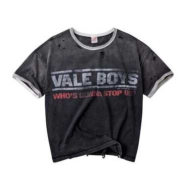 Vale Forever Oreo Ringer Faded Black