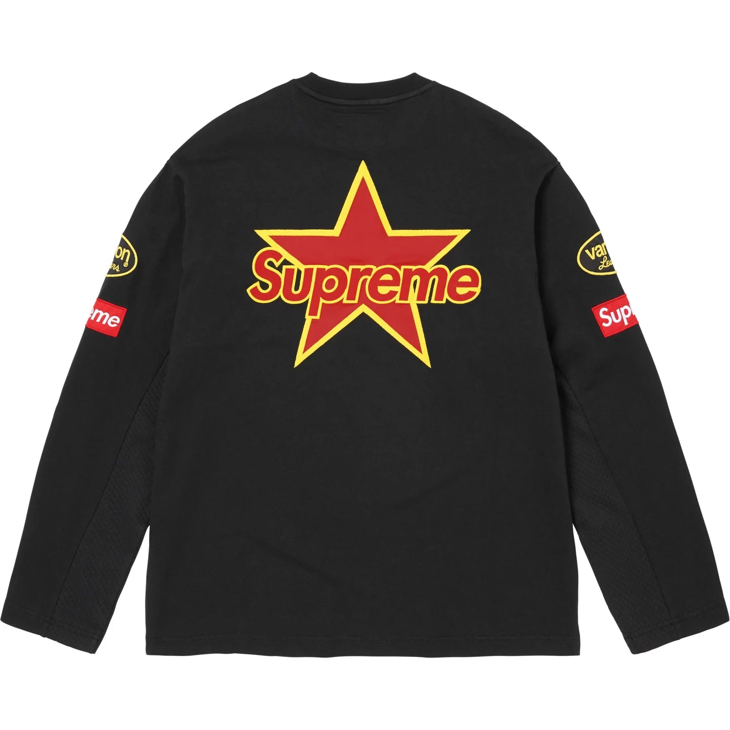 Supreme/Vanson Leathers L/S Tee Black