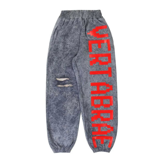 Vertabrae C-1 Sweatpants Black/Red