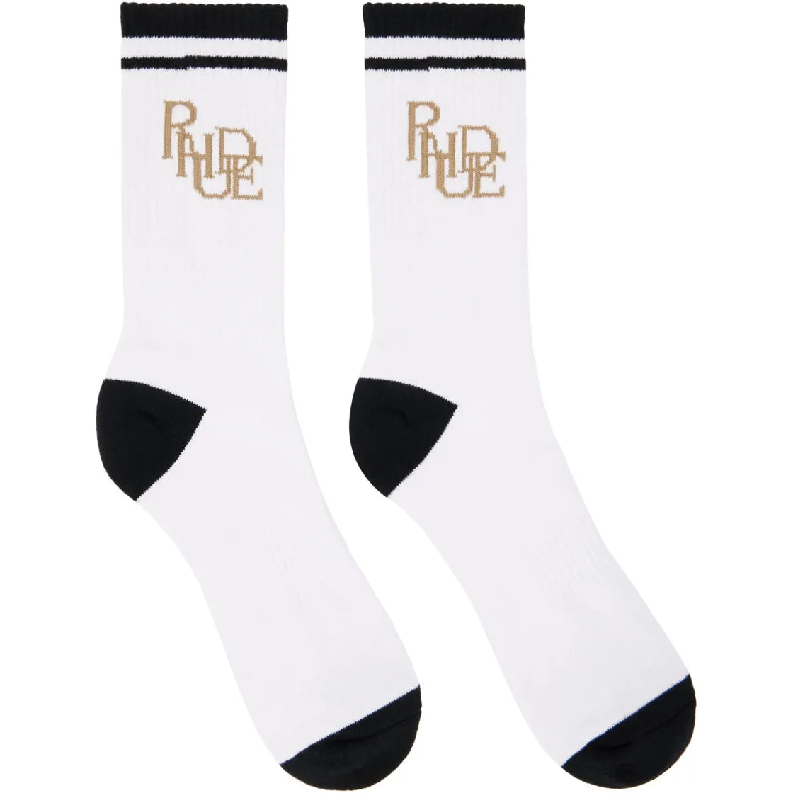 Rhude Scribble Logo Socks White/Black