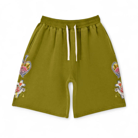 We Are Righteous Risen King Shorts Moss